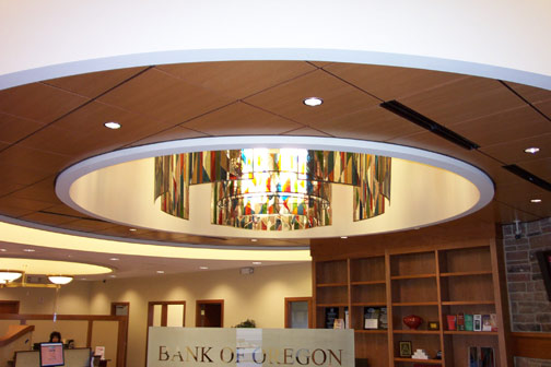 Vinery Glass stained glass light fixture