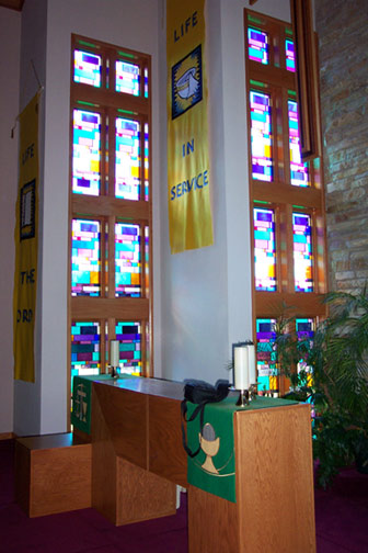 Vinery Glass stained glass church windows