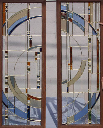 Vinery Glass stained glass doors