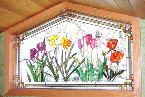 Vinery Glass stained glass window