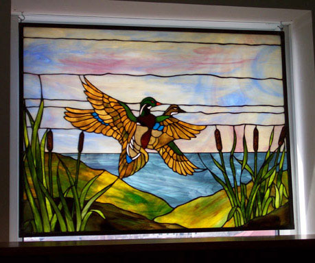 Vinery Glass stained glass window